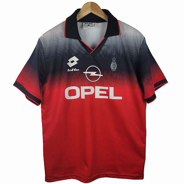 AC milan rétro maillot vintage réplique uniforme hommes football sportswear maillot de football 1996-1997